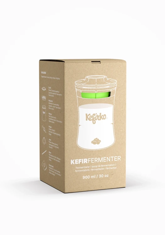 kefirko-kefir-fermenter-900ml-pudelko-zielony.webp