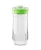 Szklany słoik Kefirko 1,4 l z zieloną nakrętką typu strainer do domowej fermentacji kefiru. Wbudowane sitko ułatwia oddzielanie ziaren od gotowego napoju. Praktyczny zestaw do zdrowego, naturalnego kefiru bez konserwantów.