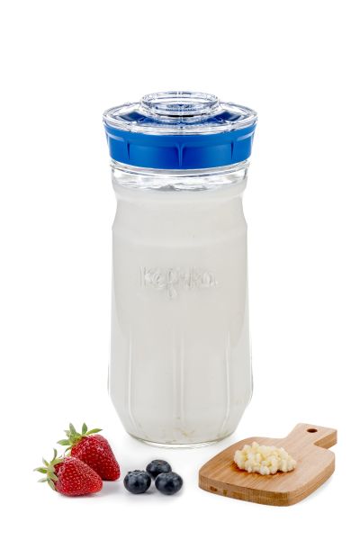 Kefir łącz z owocami